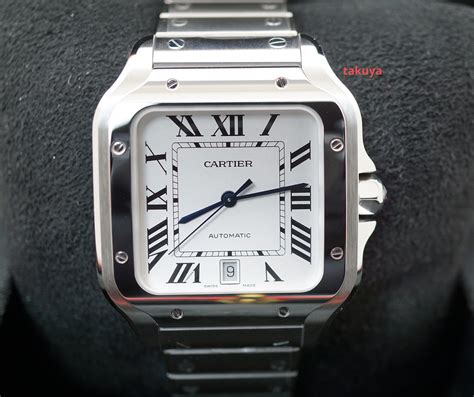 new cartier santos 2021|cartier santos 100 large.